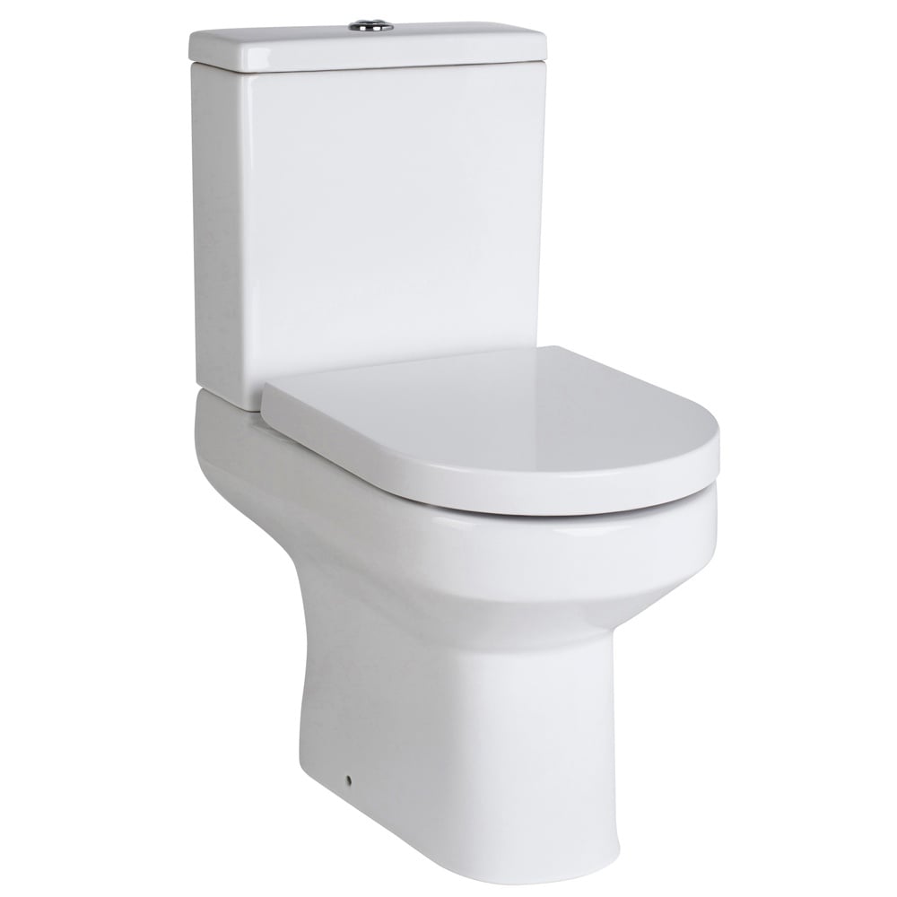 Nuie Athena Gloss White Bathroom Suite Set