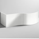 nuie-white-acrylic-b-shaped-shower-bath-end-panel-750mm---wbb201-