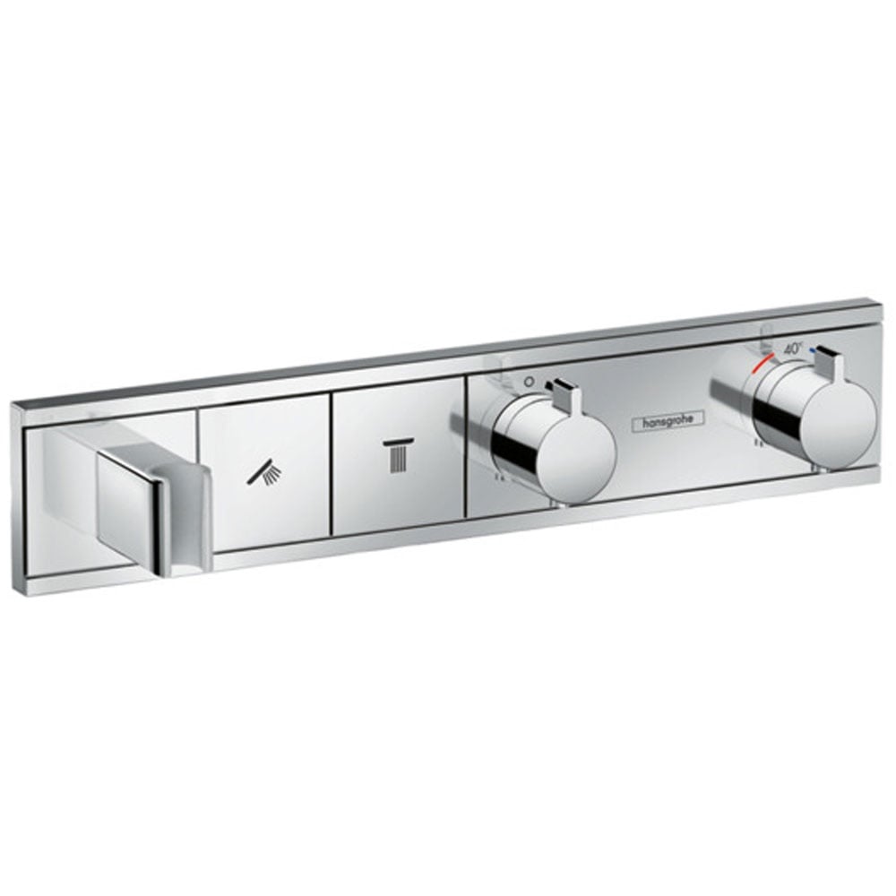 Hansgrohe RainSelect Concealed 2 Outlets Thermostatic Mixer Valve