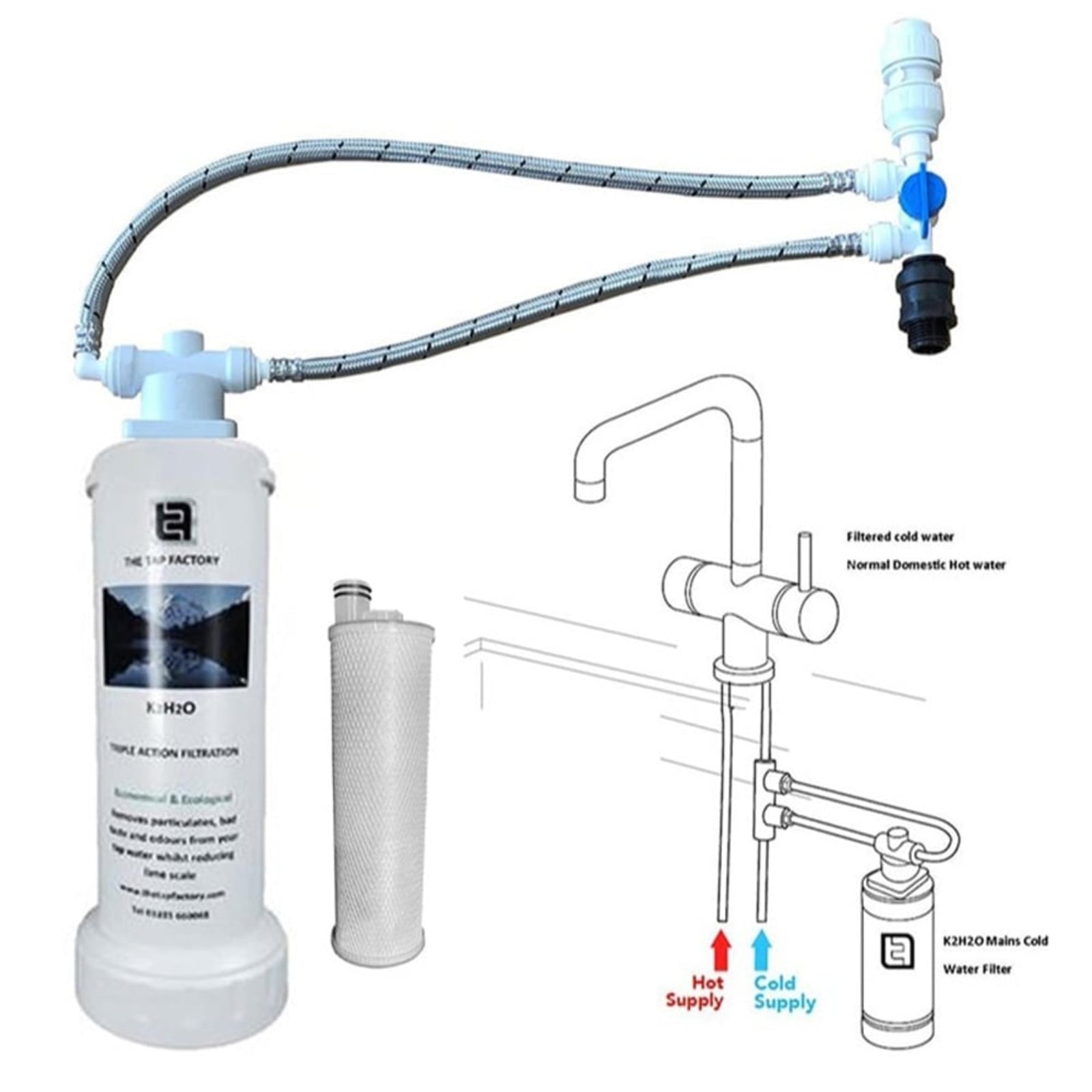 Vibrance K2H2O Water Filter Kit TFK2FILKIT