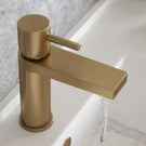 vibrance-brushed-brassgold-single-lever-basin-mixer-tap-and-waste-