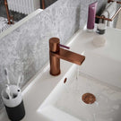 vibrance-brushed-copper-single-lever-basin-mixer-tap-and-waste-
