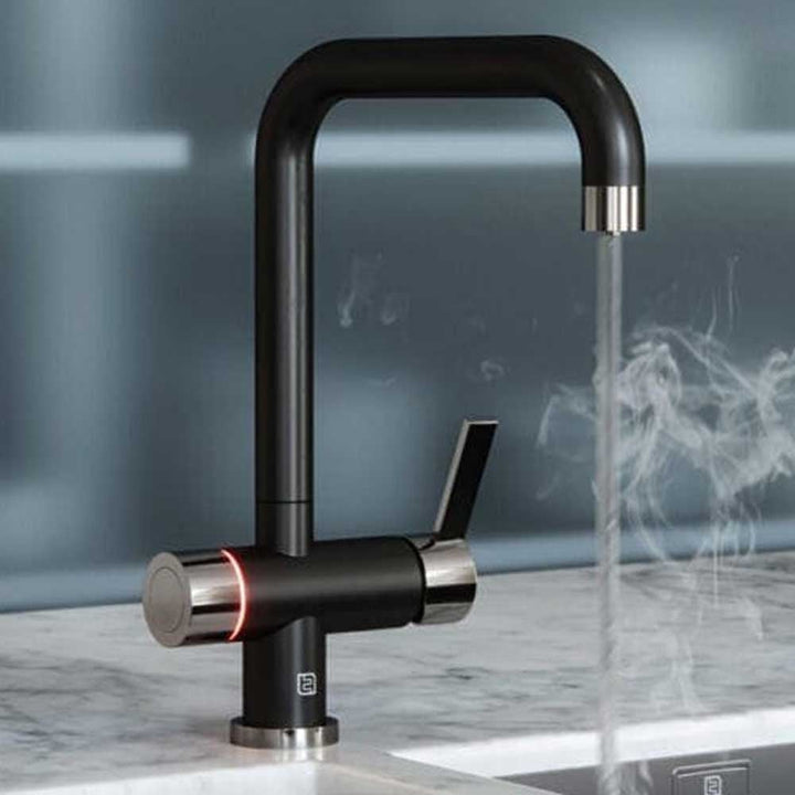 vibrance-twin-lever-black--chrome-kuro-4-in-1-instant-hot-water-kitchen-tap-