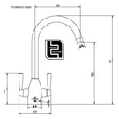 vibrance-twin-lever-copper--english-mustard-kitchen-sink-mixer-tap-