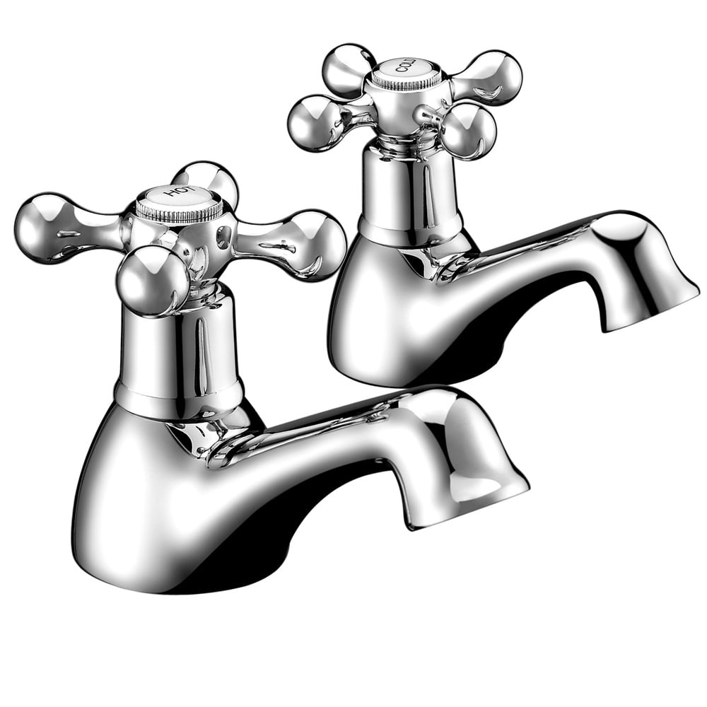 Storm Wiltshire Chrome Twin Bath Taps