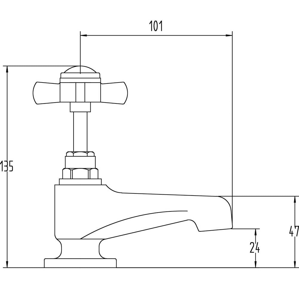 Storm Varya Chrome Twin Basin Taps