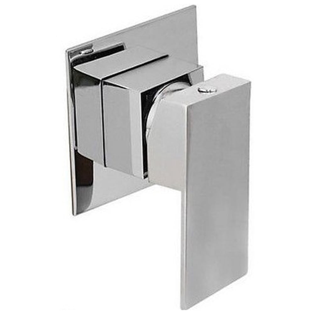 Storm Opah Square Chrome Wall Mounted Concealed Mixer Valve