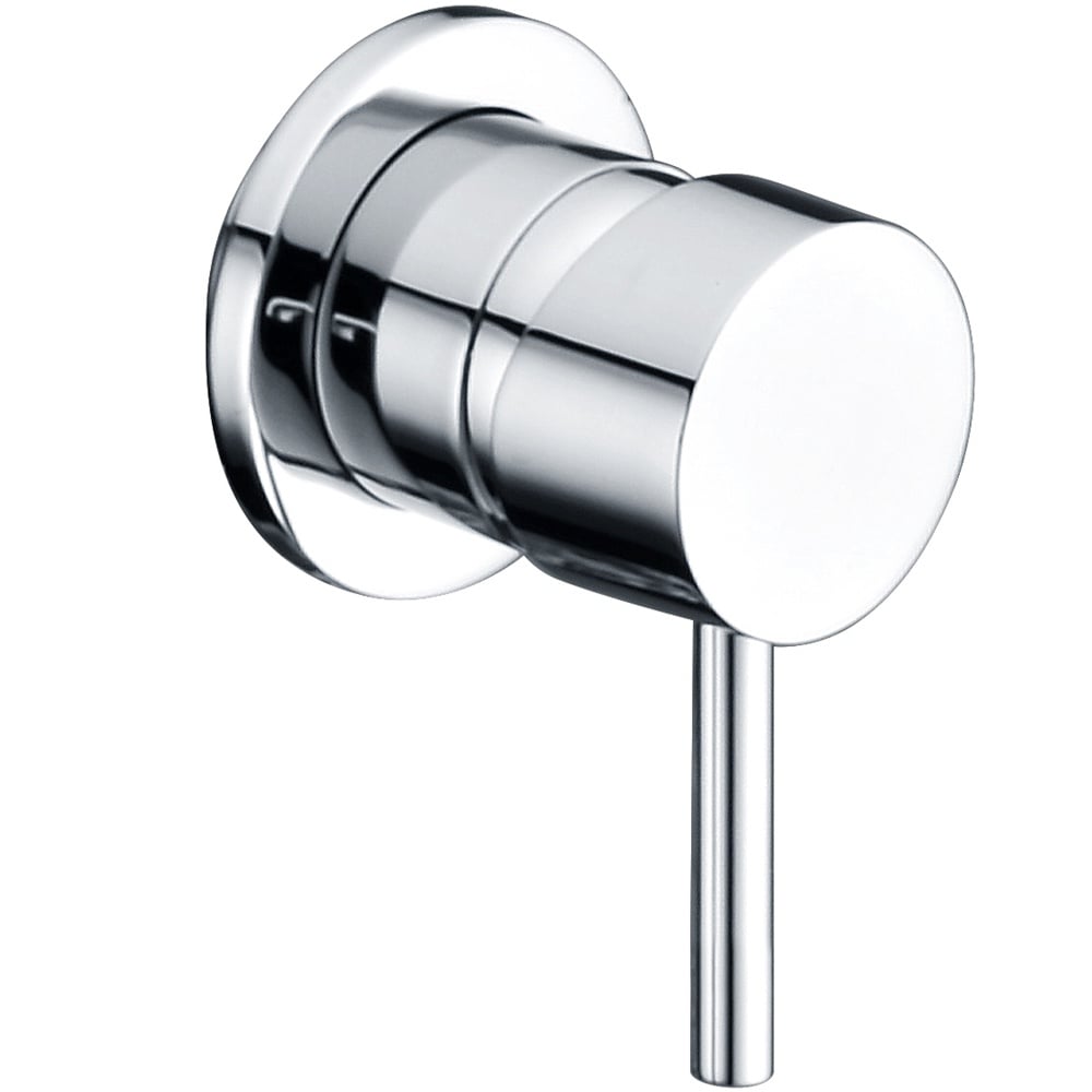 Storm Shrike Round Chrome Wall Mounted Concealed Mixer Valve