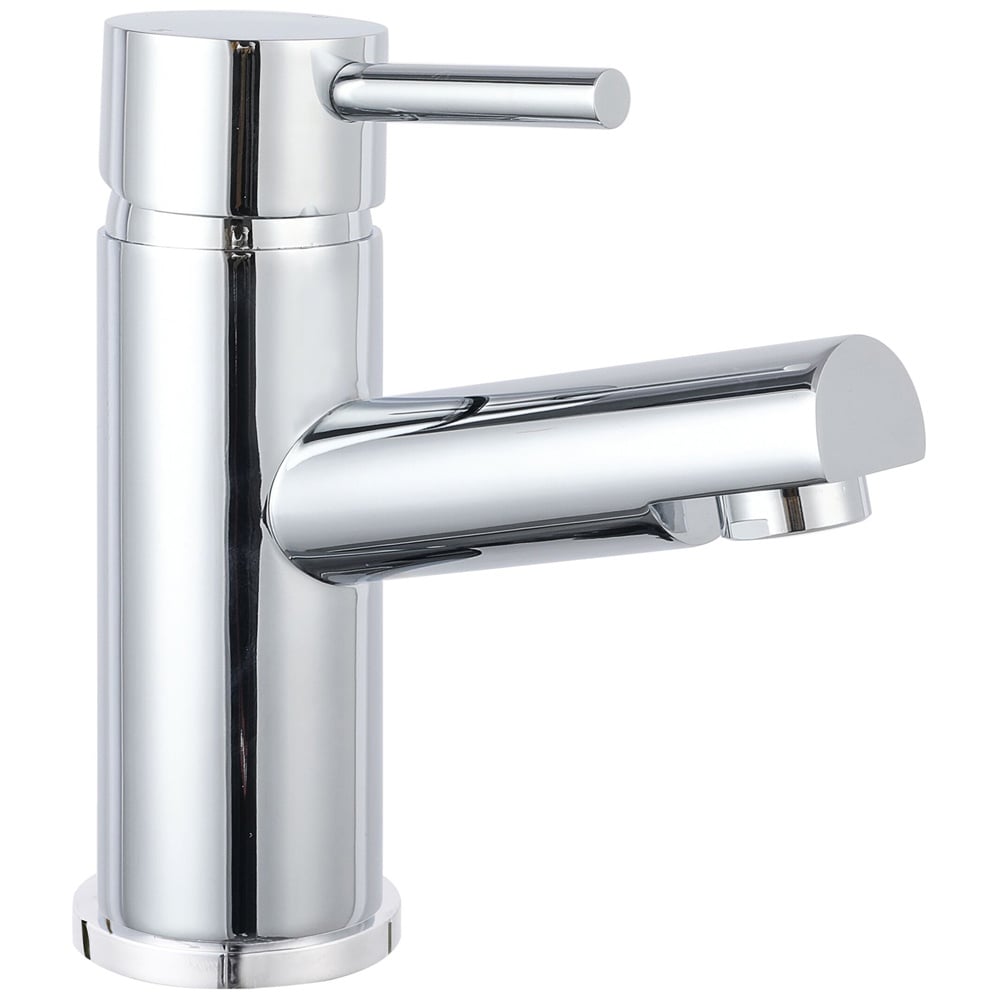 Storm Shrike Mini Chrome Bathroom Basin Mixer Tap & Slotted Waste