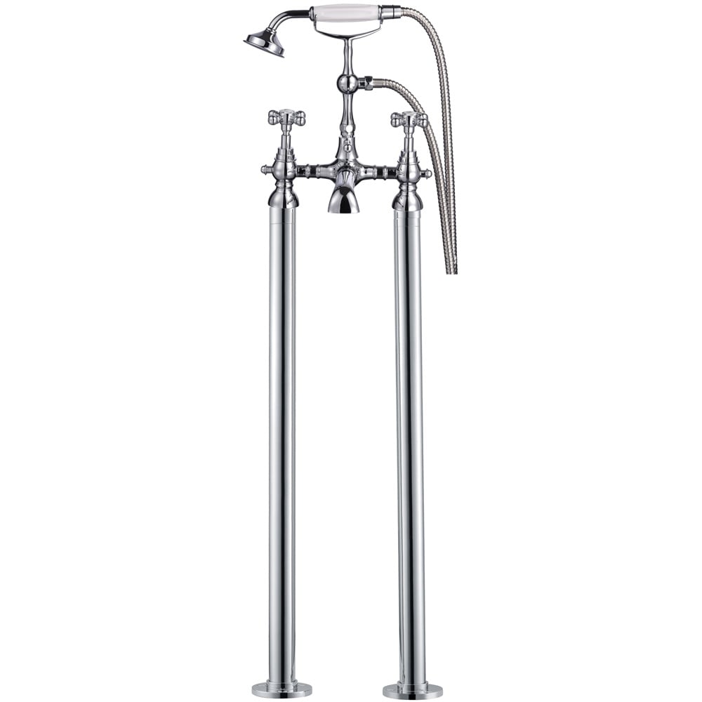 Storm Cheshire Chrome Bathroom Freestanding Bath Shower Mixer Tap