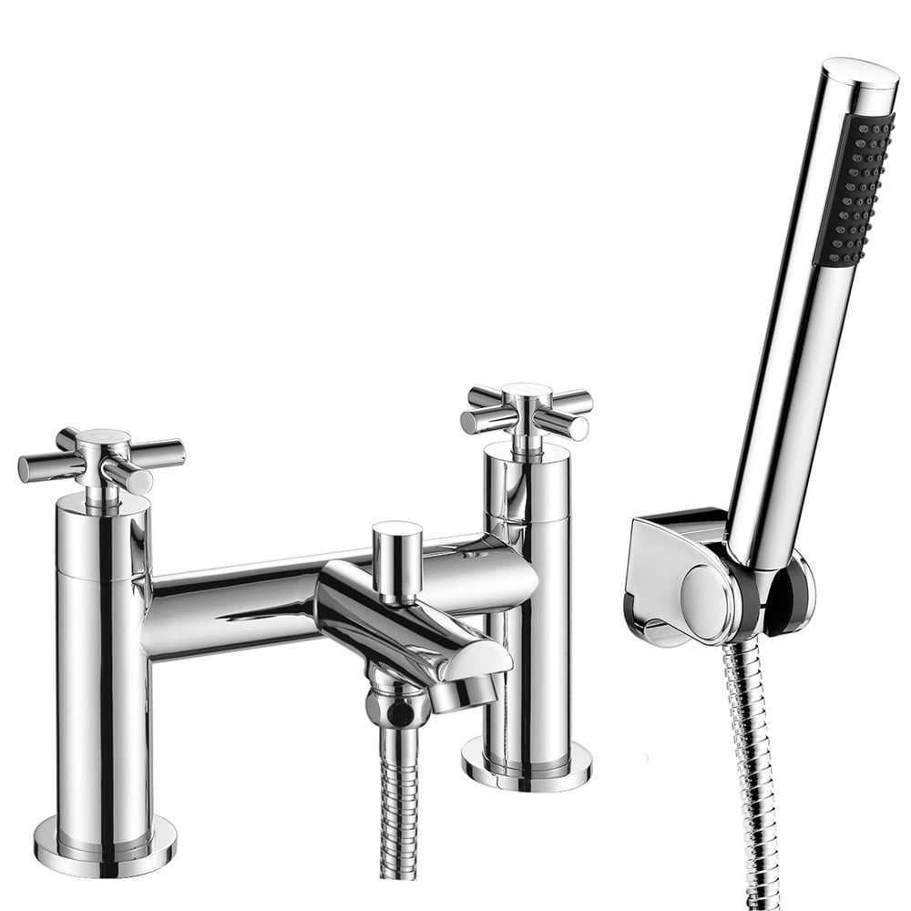 Storm Space Chrome Bath Shower Mixer Tap