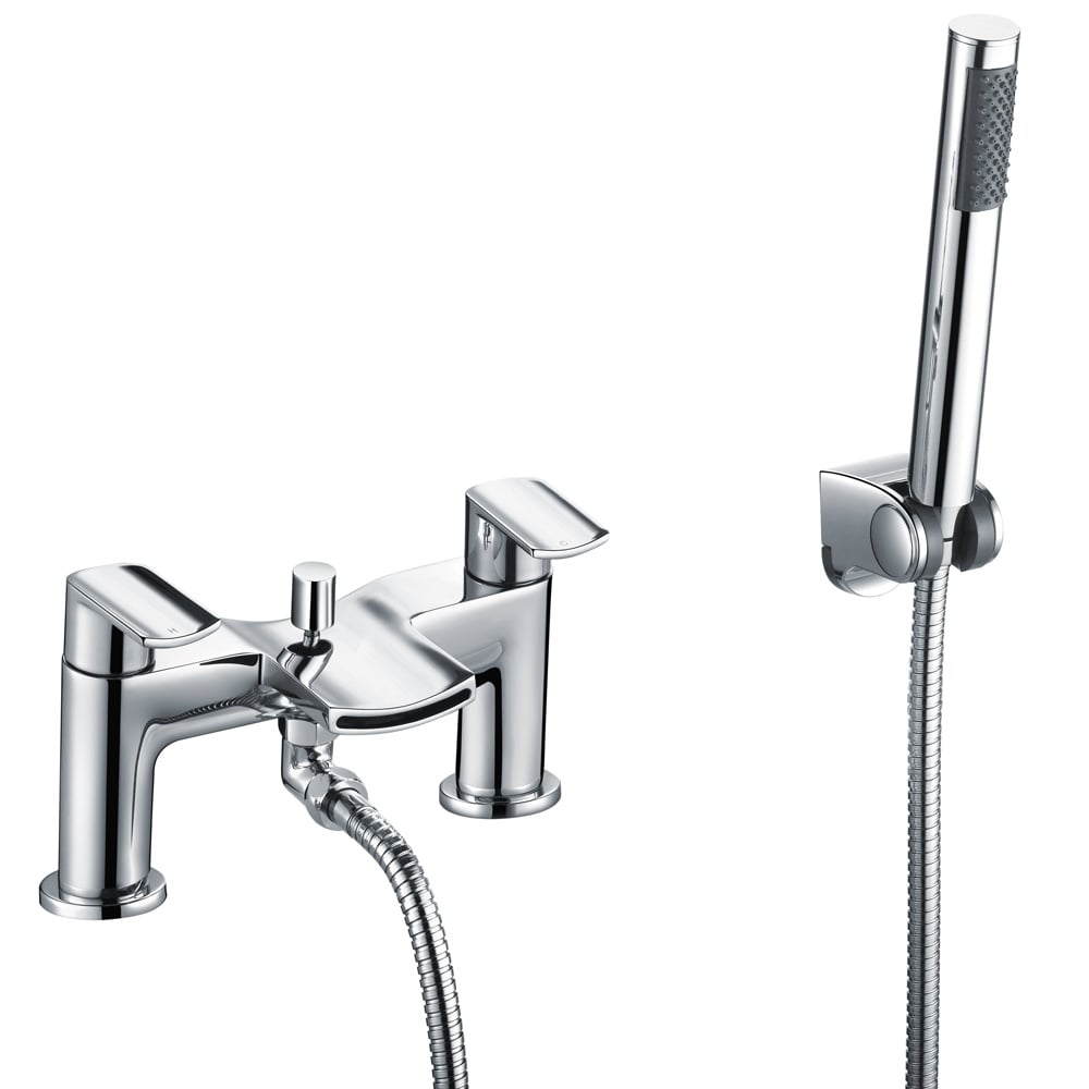 Storm Arc Waterfall Chrome Bath Shower Mixer Tap