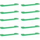 vibrance-flat-bar-handles---10-pack-of-citrus-green-