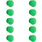 vibrance-round-knob-handles---10-pack-of-citrus-green-