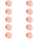 vibrance-round-knob-handles---10-pack-of-candy-pink-