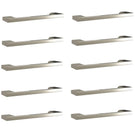 vibrance-flat-bar-handles---10-pack-of-brushed-nickel-