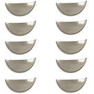 vibrance-half-moon-cup-handles---10-pack-of-brushed-nickel-