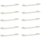 vibrance-flat-bar-handles---10-pack-of-ivory-