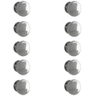 vibrance-round-knob-handles---10-pack-of-chrome-