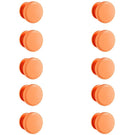 vibrance-round-knob-handles---10-pack-of-orange-