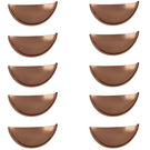 vibrance-half-moon-cup-handles---10-pack-of-brushed-copper-