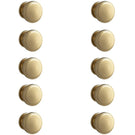 vibrance-round-knob-handles---10-pack-of-brushed-brass-