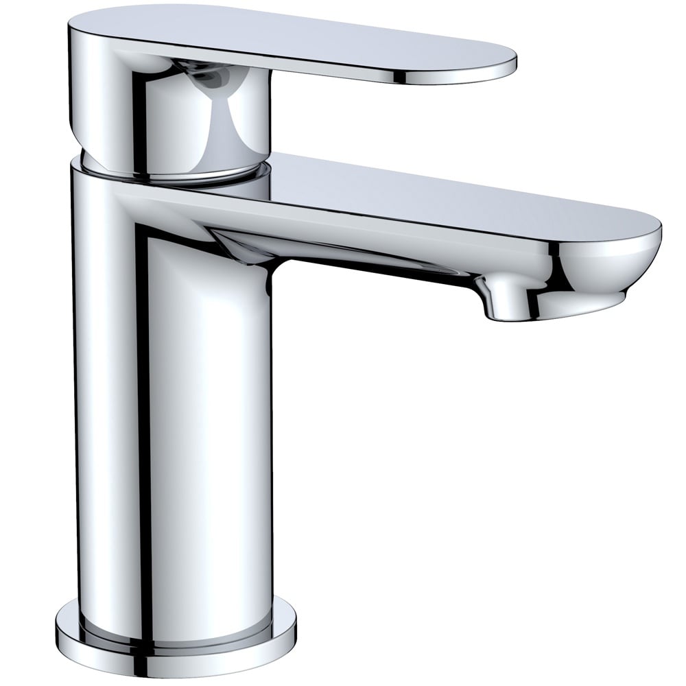 Storm Coati Chrome Mono Bathroom Basin Tap & Slotted Waste