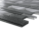 luxury-textured-grey-glass--brushed-steel-mix-mosaic-wall-tiles-sheet-8mm-