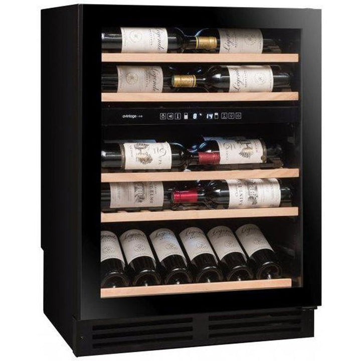 avintage-premium-undercounter-50-bottle-dual-zone-black-wine-cooler-