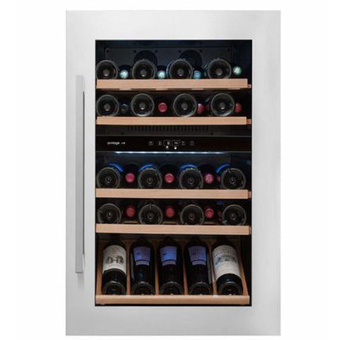 Avintage Integrated 52 Bottles Dual Zone Stainess Steel Wine Cooler