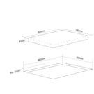 caple-sense-900mm-black-ribbon-induction-hob-c876i-