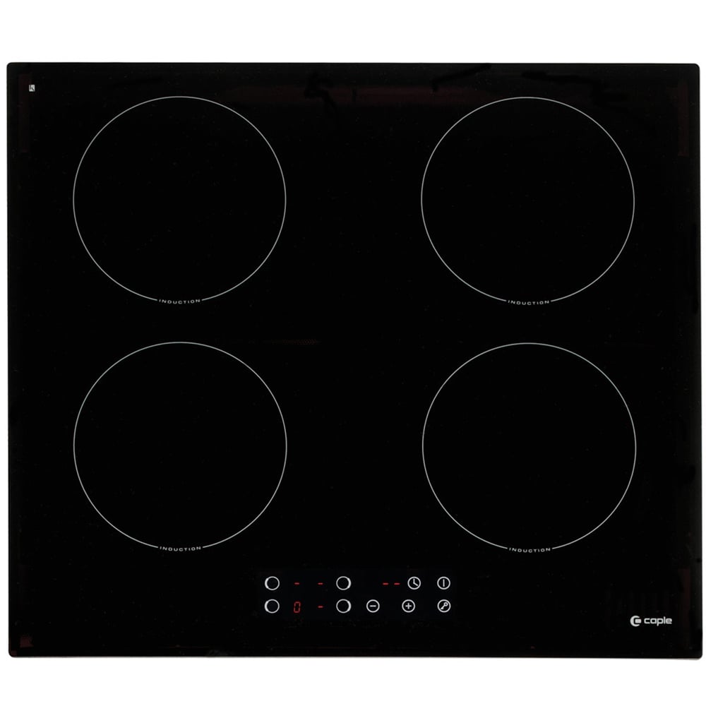 Caple 59cm Induction Black Glass Hob 13 Amp C841i