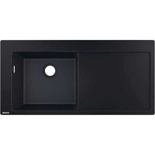 Hansgrohe S5110-F450 1.0 Bowl Granite Kitchen Sink with Drainer