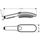 hansgrohe-matt-black-dogs-hand-shower-150-3jet-select-