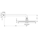 hansgrohe-raindance-s-300-air-390mm-chrome-shower-with-shower-arm-