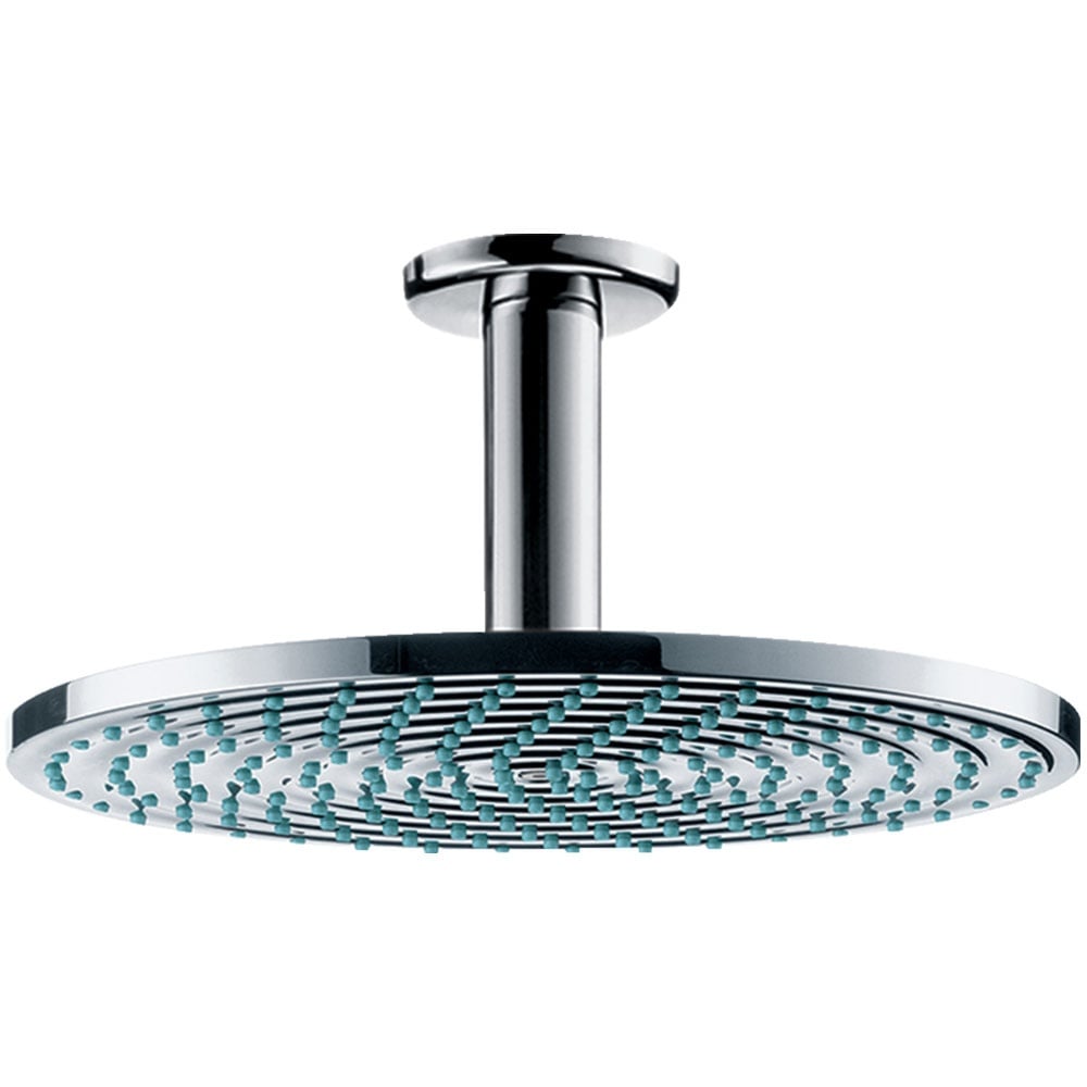 Hansgrohe Raindance S 240 Chrome 1 Jet Shower With Ceiling Connector