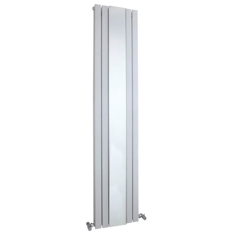 Hudson Reed Sloane 1800x381mm White & Mirror 950W Double Panel Radiator HLW64