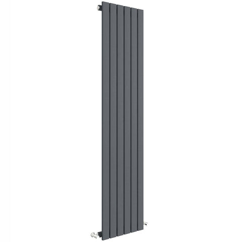 Hudson Reed Sloane 1500x354mm Anthracite 550W Single Panel Radiator HLA71