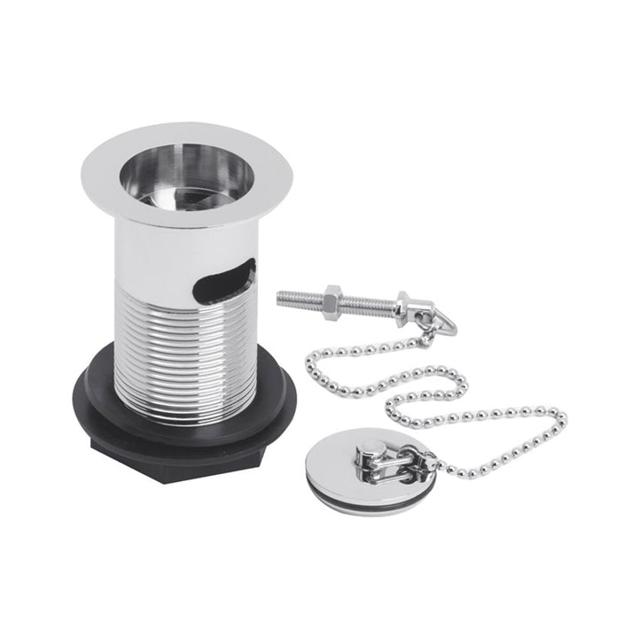 hudson-reed-chrome-round-basin-waste-with-plug--ball-chain---e303-