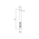 hudson-reed-chrome-pencil-shower-handset---pk330-