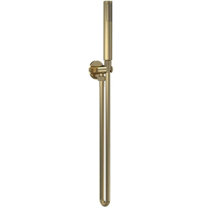 nuie-brushed-brass-round-outlet-elbow-with-parking-bracket-flex-and-handset--a8263-