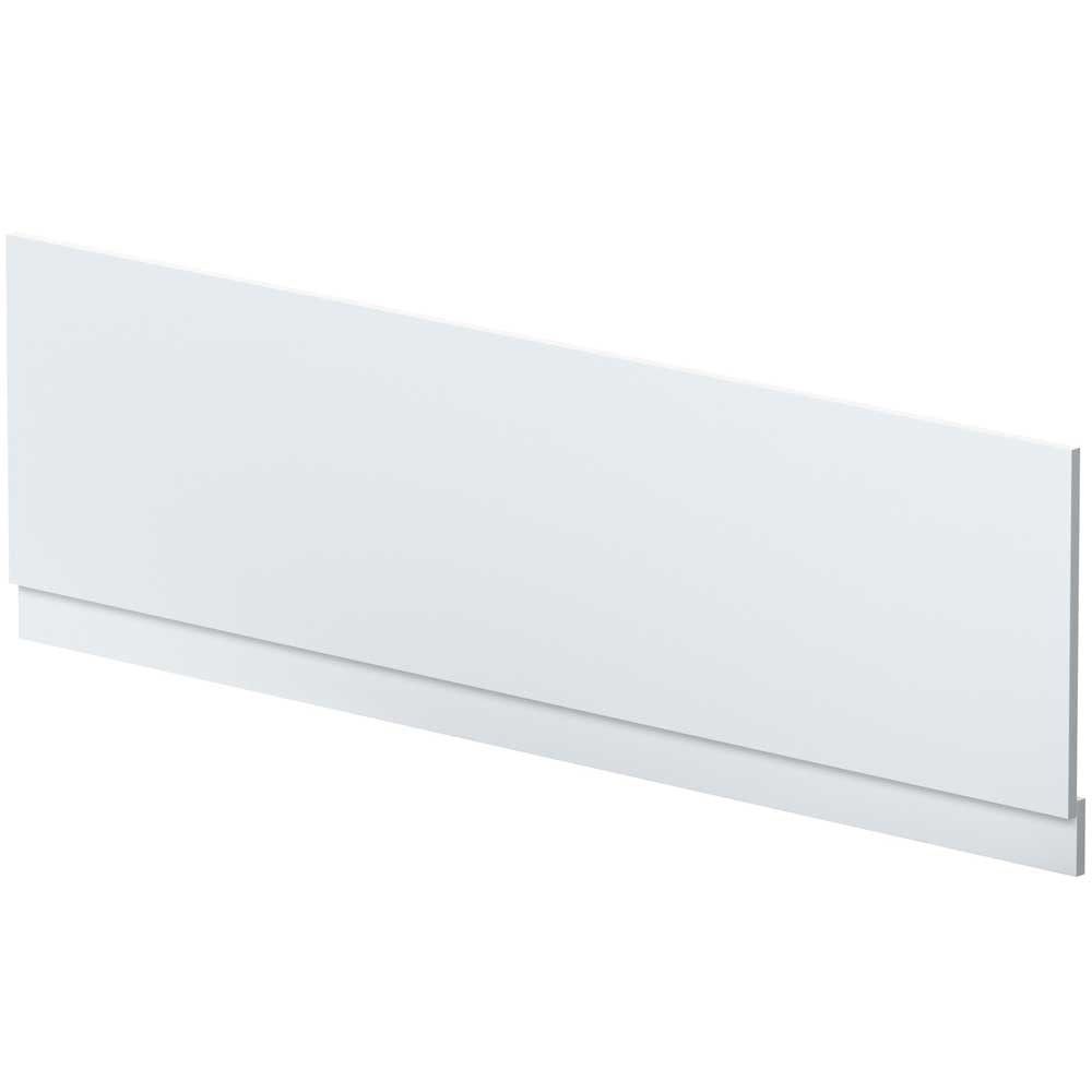 Nuie Blocks Satin White 1800mm Bath Front Panel - MOF178
