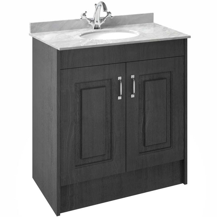 nuie-york-royal-grey-800mm-vanity-unit--grey-marble-top-basin-1th---yor429-