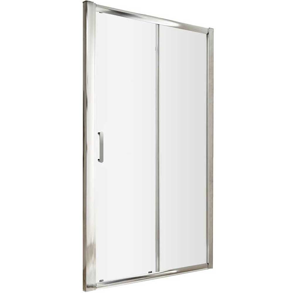 Nuie Pacific Sliding Shower Door With Handle 1000mm - AQSL10H3