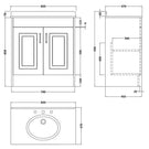 nuie-york-royal-grey-800mm-floor-standin-vanity--marble-top-basin-3th---yor430-