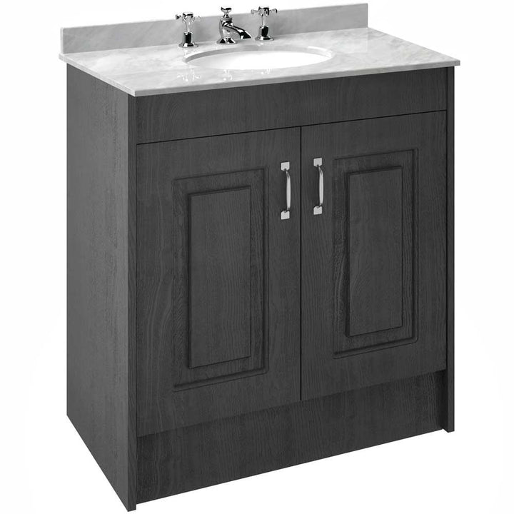 nuie-york-royal-grey-800mm-vanity-unit--grey-marble-top-basin-3th---yor432-