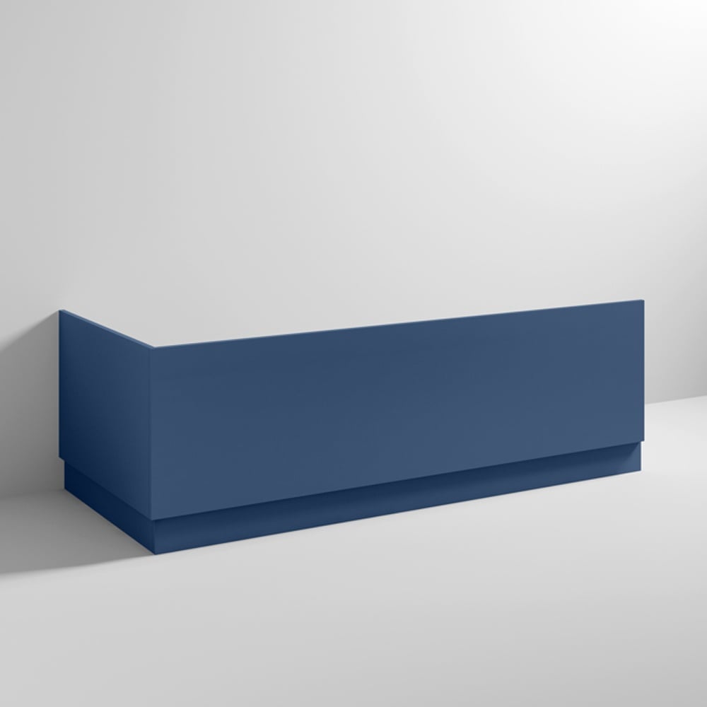 Nuie Blocks Satin Blue 1800mm Bath Front Panel - MOF378