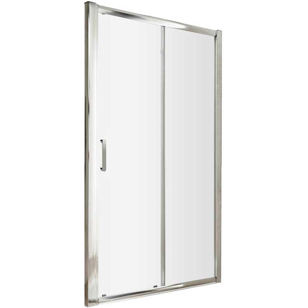 Nuie Pacific Sliding Shower Door With Handle 1700mm - AQSL17H3