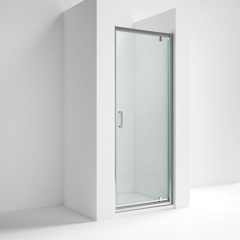 Nuie Ella Pivot Shower Door with Handle 760mm - ERPD76H5
