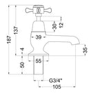 nuie-selby-chrome-xhead-pair-bath-taps---sel302dx-